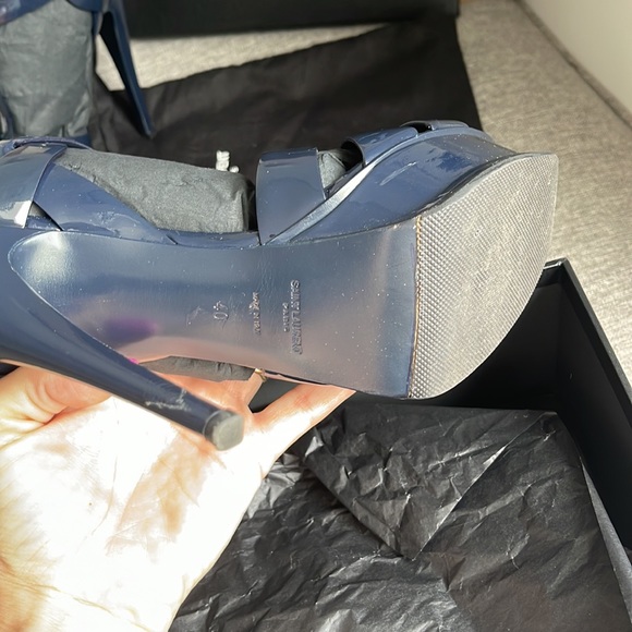 Saint Laurent 105 Tribute Platform Sandal - Picture 7 of 9